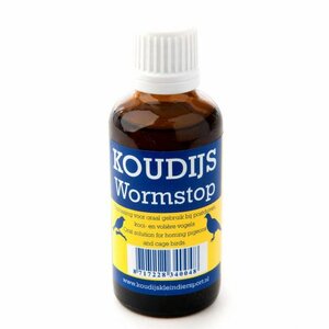 KOUDIJS WORMSTOP 50ML (VOOR 16 LITER WATER)