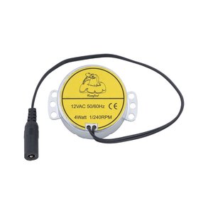 KEERMOTOR 'COMFORT', 12V AC ¼ RPH 6MM AS, ZONDER ADAPTER