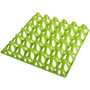 EIERTRAY VOOR 30 KIPPENEIEREN, GROEN, 302X304MM, MAX. EIMAAT 49MM