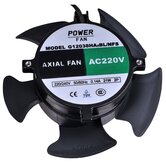 POWERFAN-VENTILATOR-230V-AC-120X120X38MM-KOGELL.-FRAMELOOS-ZUIGEND